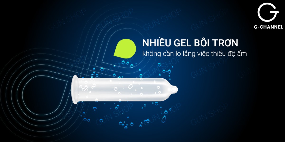 Bao cao su Durex Performa kéo dài cuộc yêu hộp 12 cái