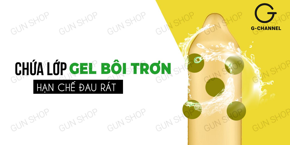 Bao Cao Su Gold Gai Bi Kích Thích Hộp 2 Cái Mua Ngay