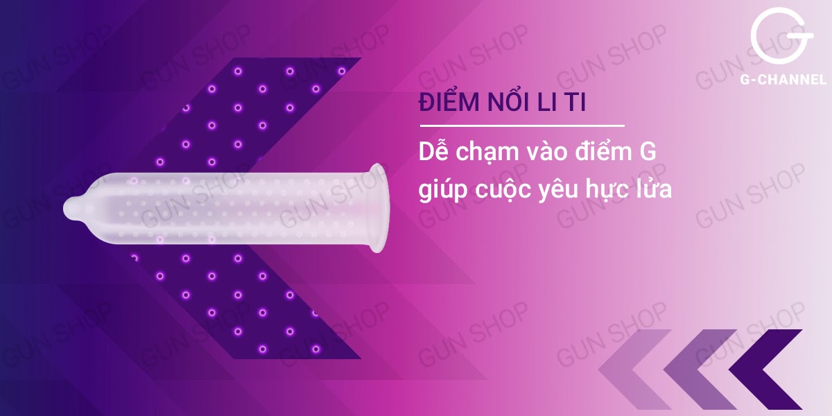 Cửa hàng bán Bao cao su Human - Hương dâu điểm nổi - Hộp 120 cái  giá sỉ