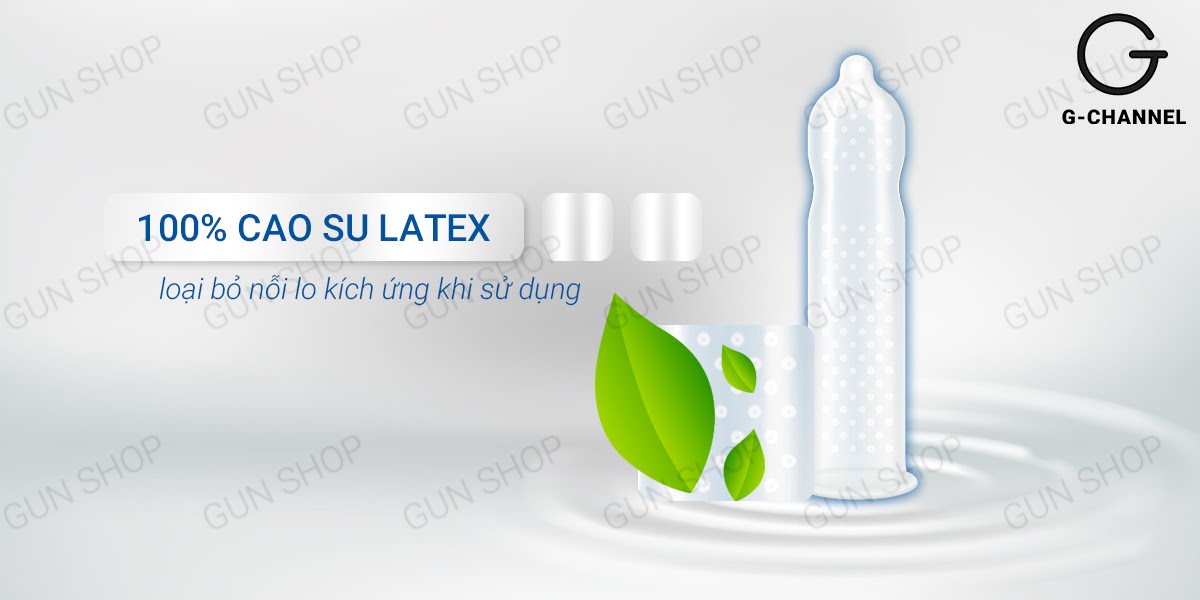 Bao cao su Innova Đen gân gai kéo dài 12 cái, siêu bền, an toàn