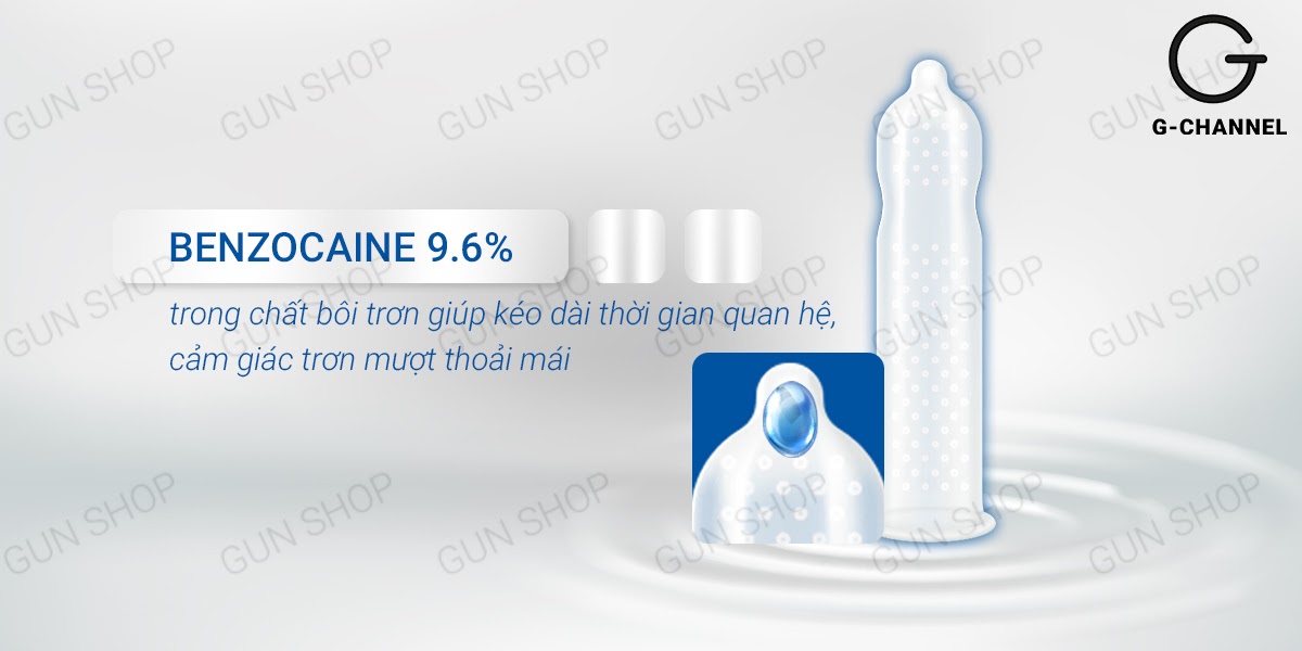 Bao cao su Innova Đen gân gai kéo dài 12 cái, siêu bền, an toàn