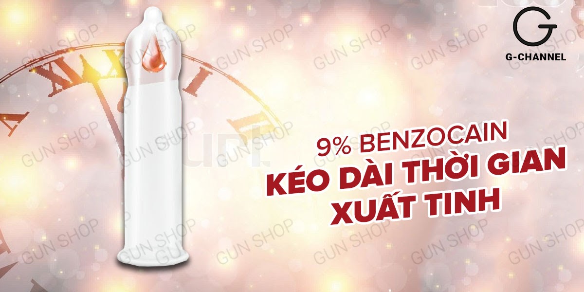 Bao cao su Shell Performaxxx 6 in 1 hộp 3 cái tăng khoái cảm kéo dài