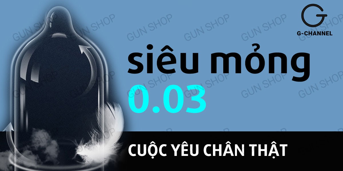 Bao cao su Kimono Mỏng 0.03mm Hộp 12 cái, Cảm giác Siêu Thật