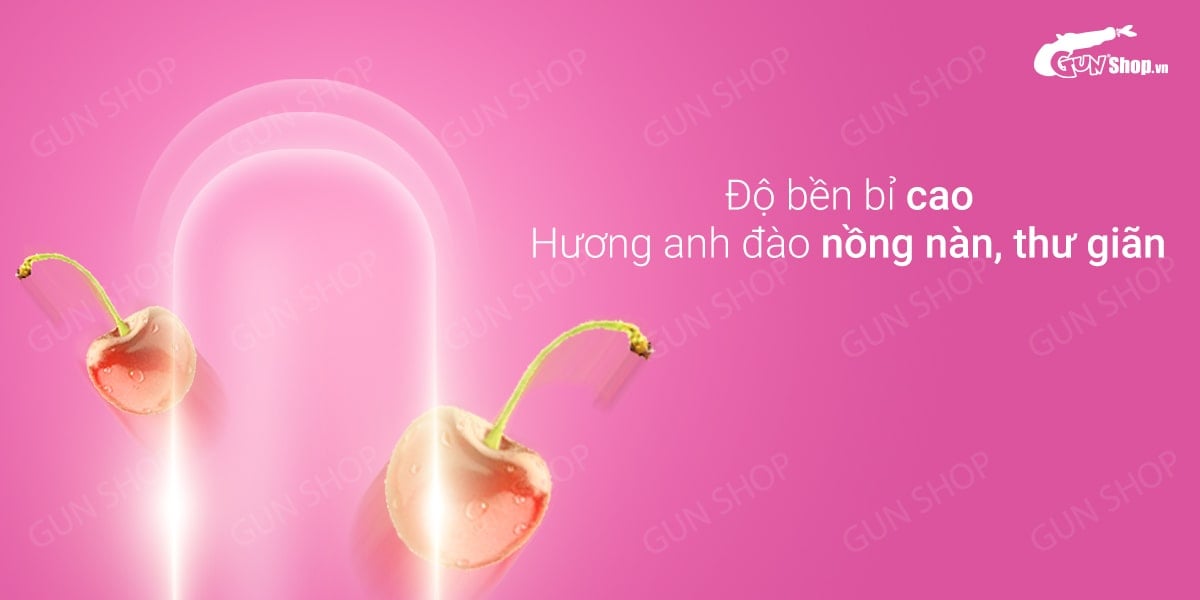 Phân phối Bao cao su quan hệ miệng Mingliu Oral Sex - Hương anh đào - Hộp 10 cái  loại tốt