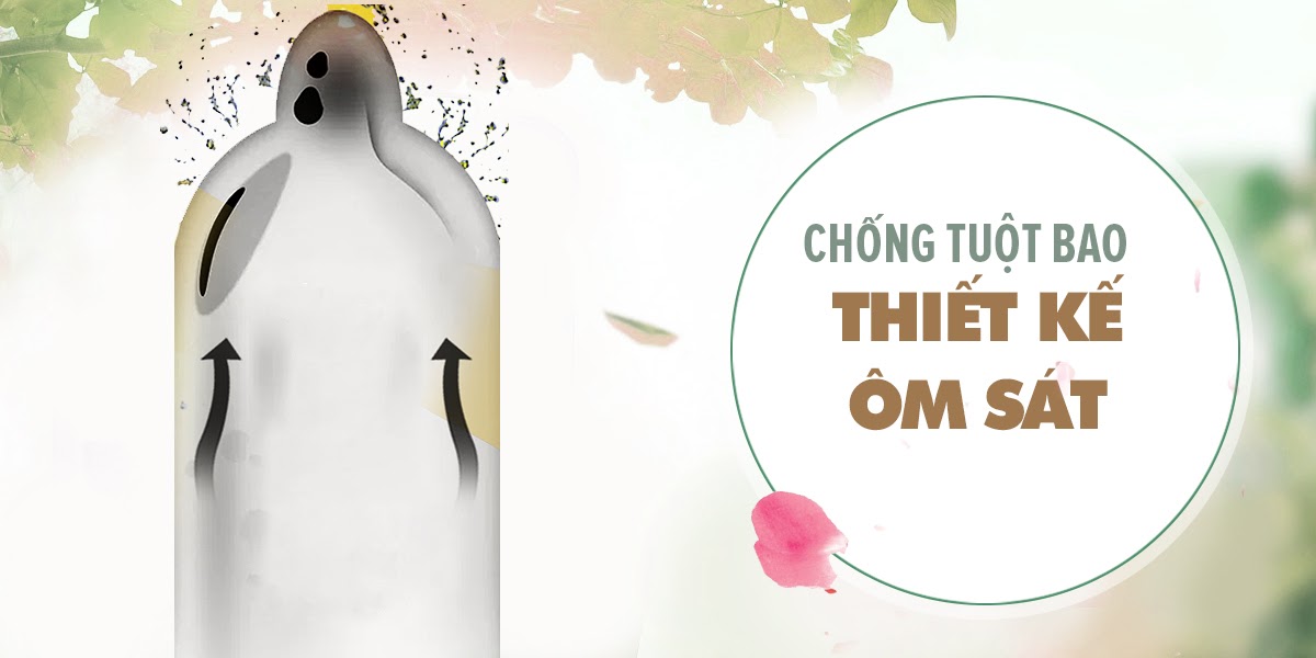 Bao cao su Quinn Nude Fit siêu mỏng chống tuột an toàn hộp 12