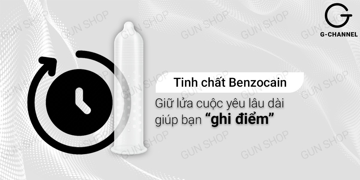 Bao cao su Rocmen Long Shock kéo dài thời gian an toàn quyến rũ 12 cái