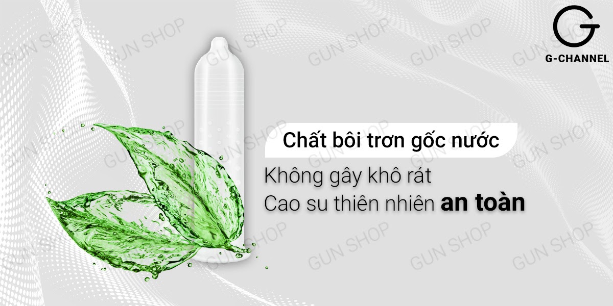 Bao cao su Rocmen Long Shock kéo dài thời gian an toàn quyến rũ 12 cái