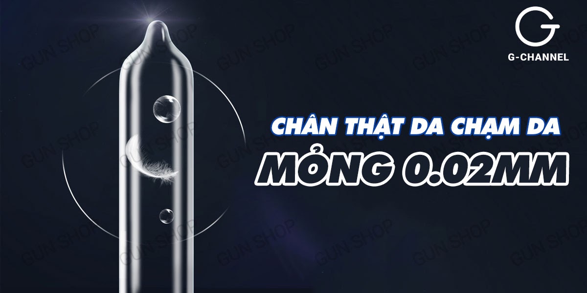Bao cao su Sagami siêu mỏng 0.02mm hộp 12 cái giá tốt