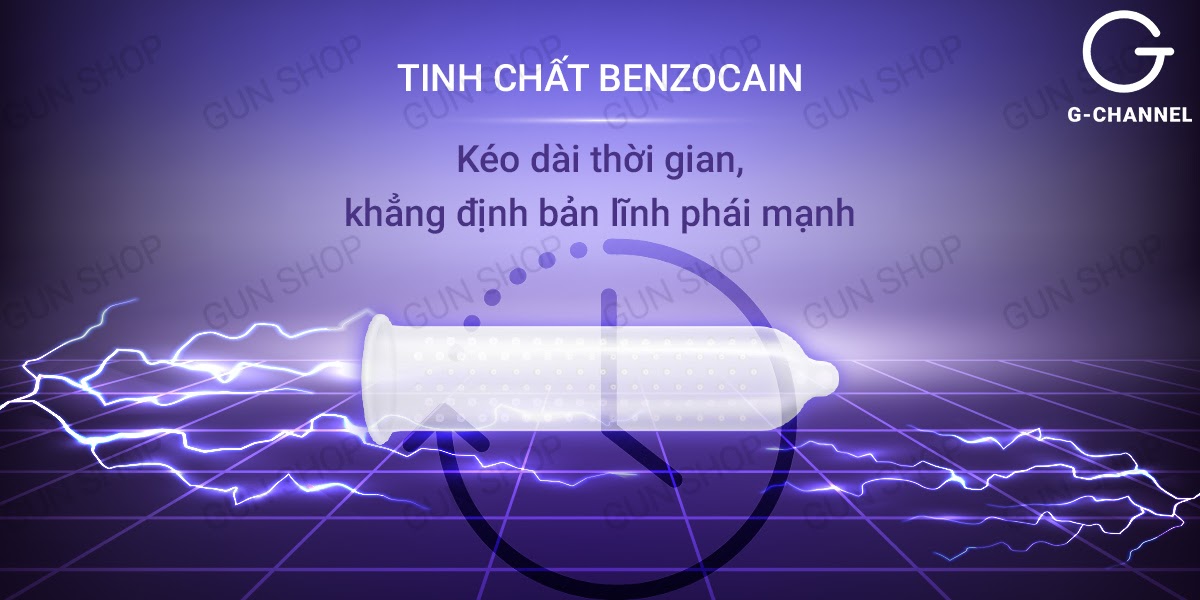 Bao cao su Storm Long Love kéo dài thời gian hộp 120 cái