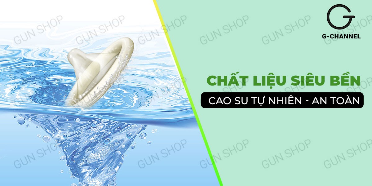 Bao cao su Toshiro mỏng trơn Hộp 10 siêu an toàn kích thích