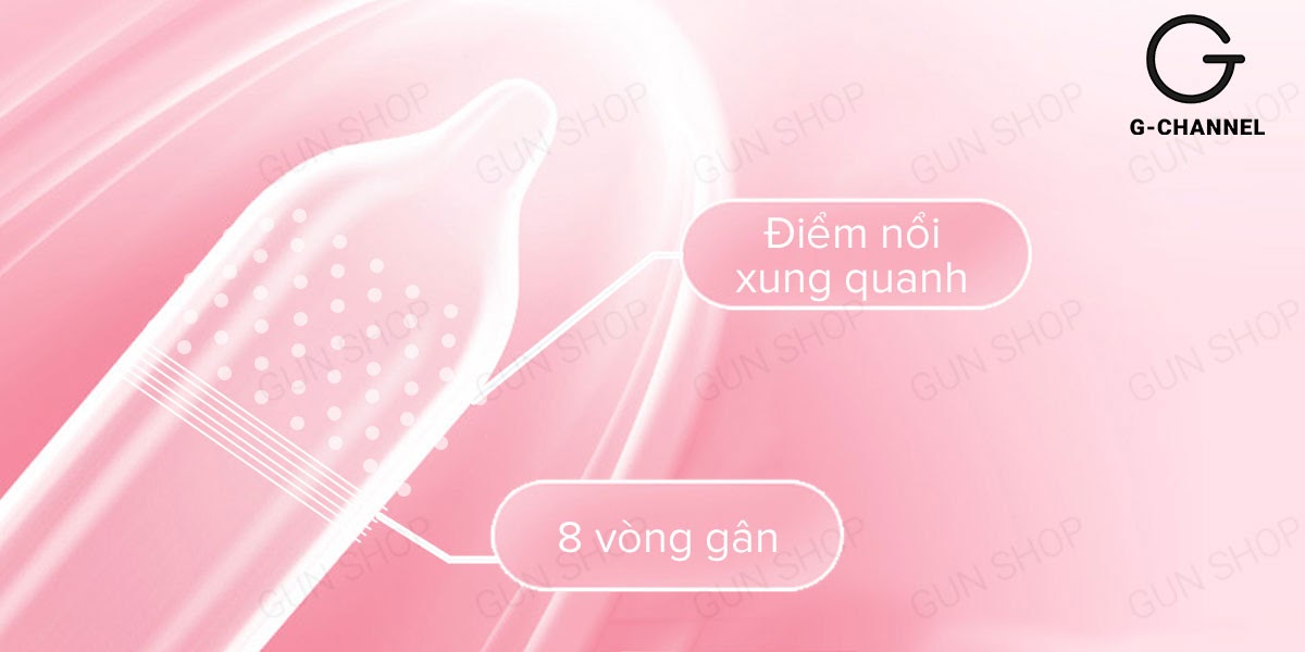 Bao cao su Up To Top 4 In Love Kéo dài thời gian Hộp 12 cái