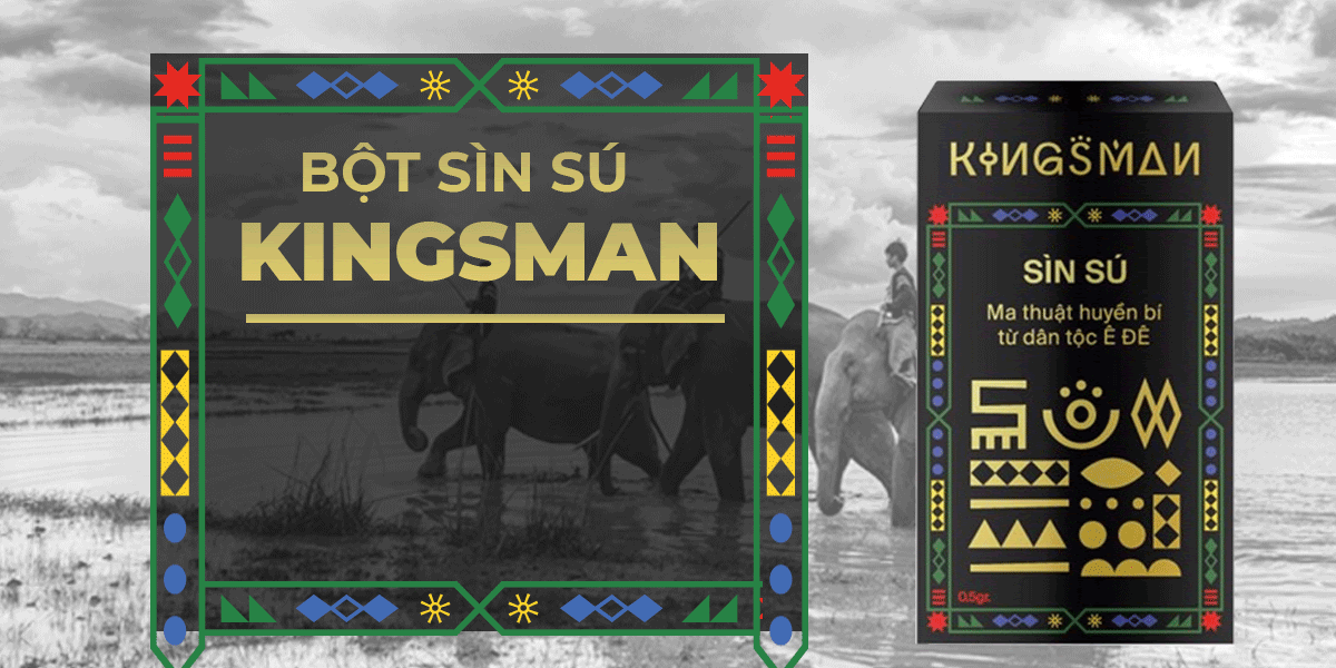Bảng giá Bột sìn sú Kingsman - Kéo dài thời gian - Gói 0.5gr  mới nhất