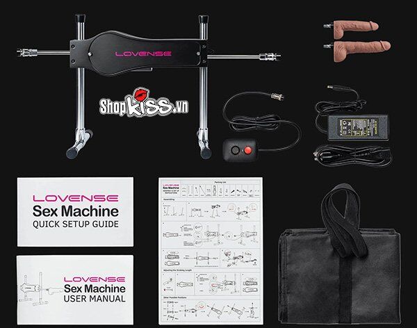 Thông tin Máy làm tình tự động 2 đầu thế hệ mới Lovense Machine  cao cấp