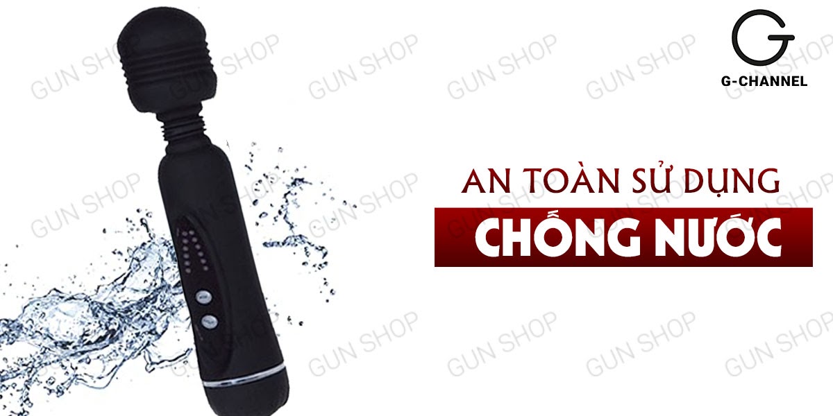 Cây massage mini rung 12 chế độ Power Wand chính hãng giá tốt