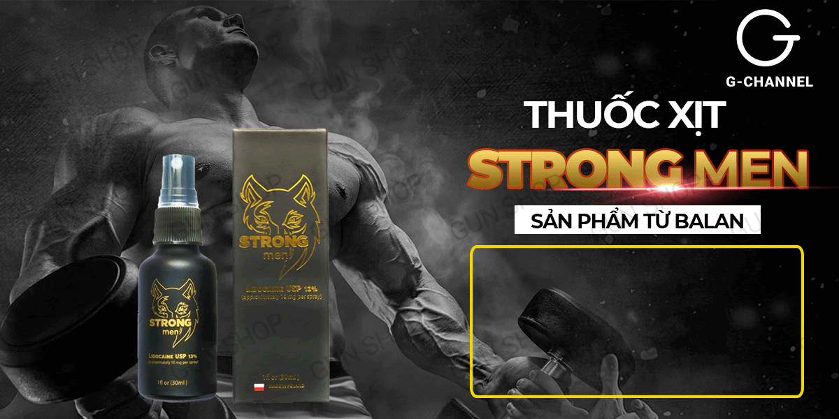Xịt Balan Strong Men 30ml Kéo Dài Cuộc Yêu Giá Tốt