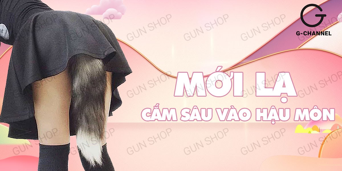 Mua Đuôi cáo inox gắn hậu môn  cao cấp