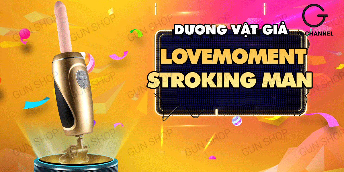 Kho sỉ Dương vật giả dính tường thụt cực mạnh xoay 360 độ tỏa nhiệt - Stroking Man III - Gold  có tốt không?