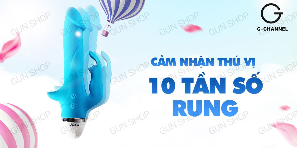 Máy rung dương vật đa chế độ Pin sạc Joko Spray kích thích đỉnh cao