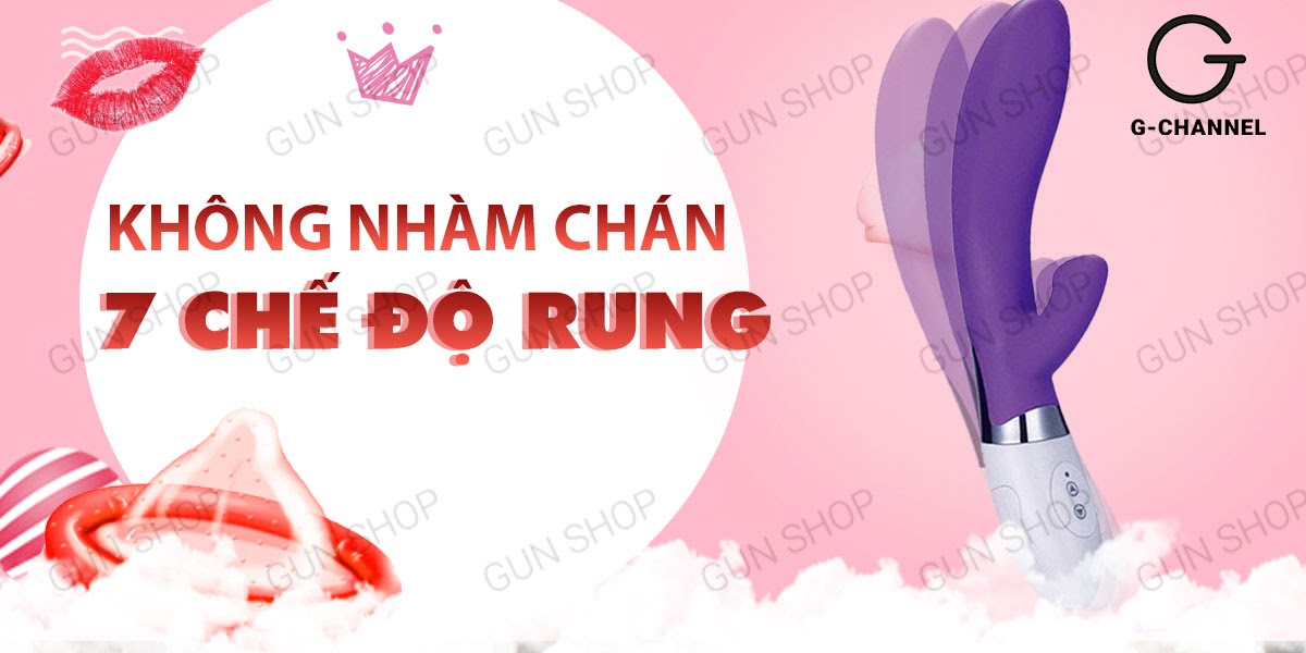 Dương Vật Giả Đa Chế Độ Rung Mạnh Pin Sạc Loveaider God Erlang