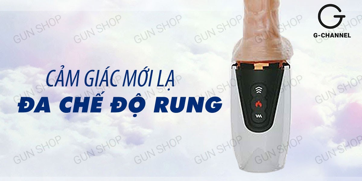 Nơi bán Dương vật giả Dibe rung thụt tỏa nhiệt sạc USB giá rẻ