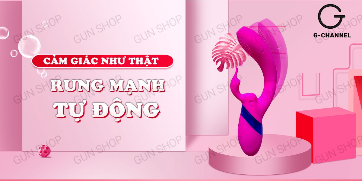 Dương vật giả rung mạnh đa chế độ phun nước nóng sạc tiện lợi