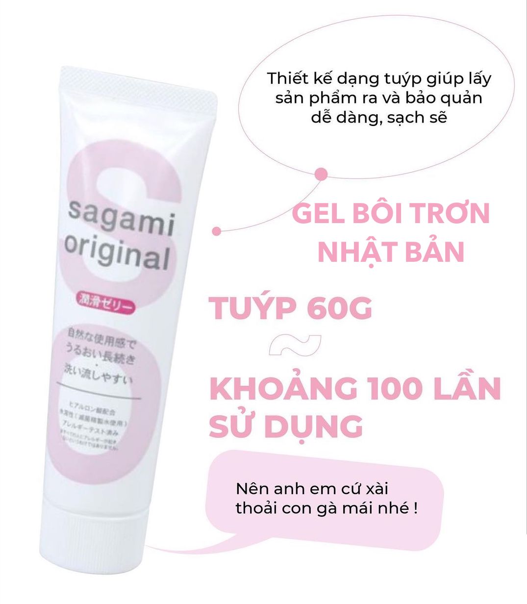 So sánh Gel bôi trơn Sagami Original Nhật chính hãng cao cấp