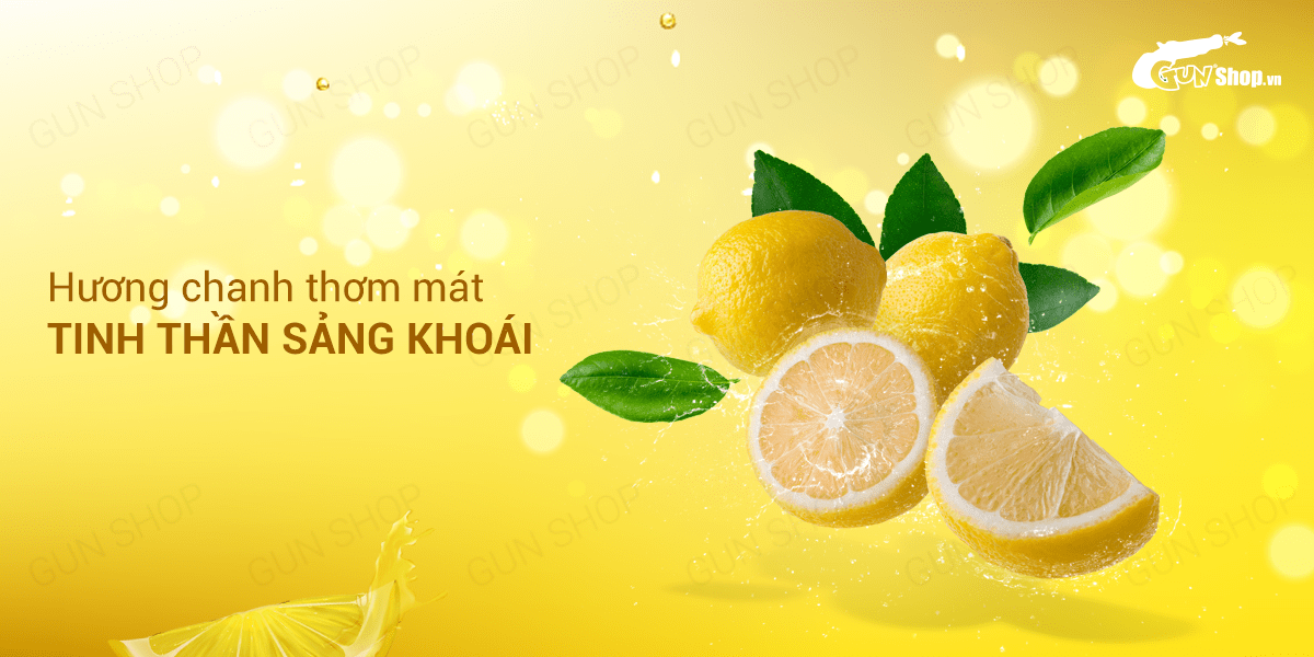 Shop bán Gel bôi trơn hương chanh - Boyafei Lemon - Chai 200ml  nhập khẩu