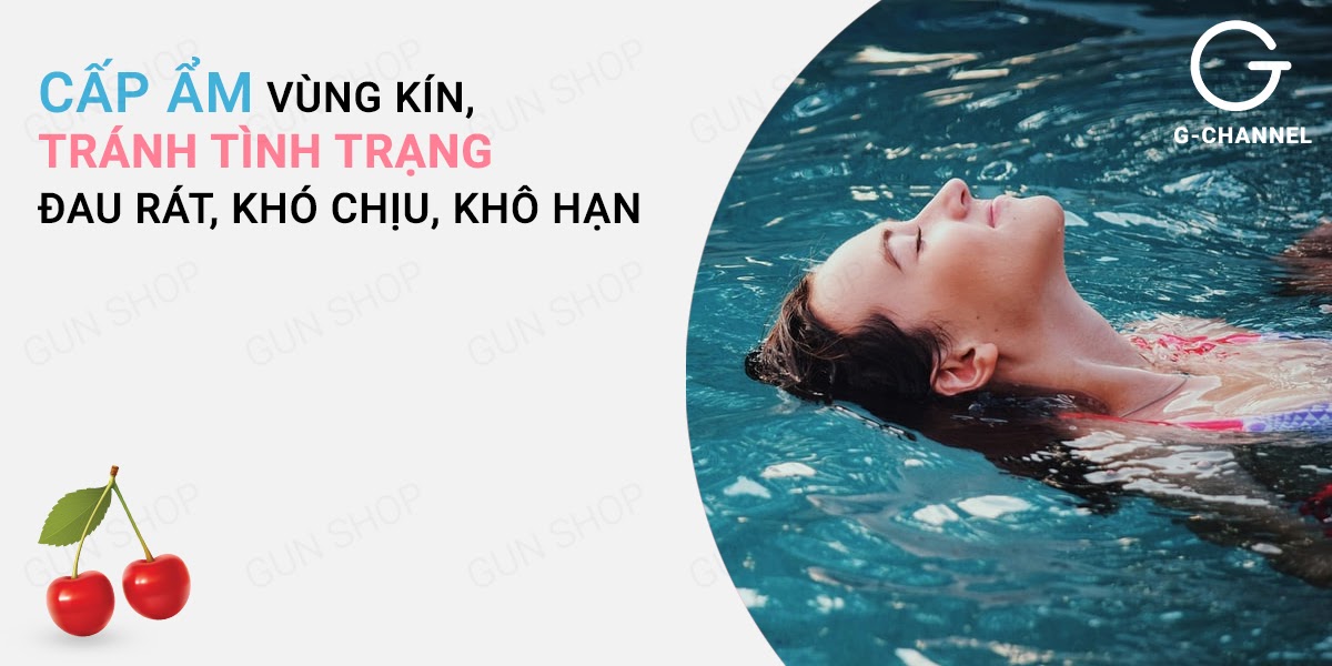 Gel Bôi Trơn Hot Kiss 100ml Hương Cherry Mượt Mà Sảng Khoái