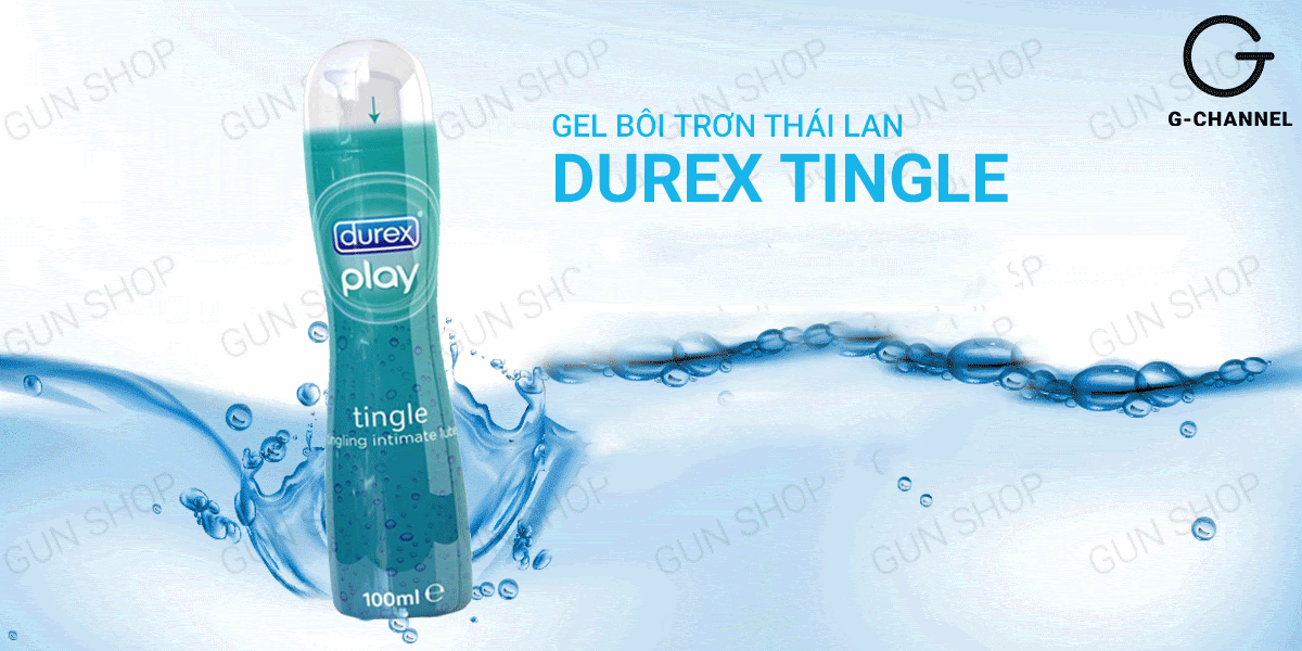 Gel bôi trơn Durex Tingle 100ml mát lạnh kích thích cảm xúc