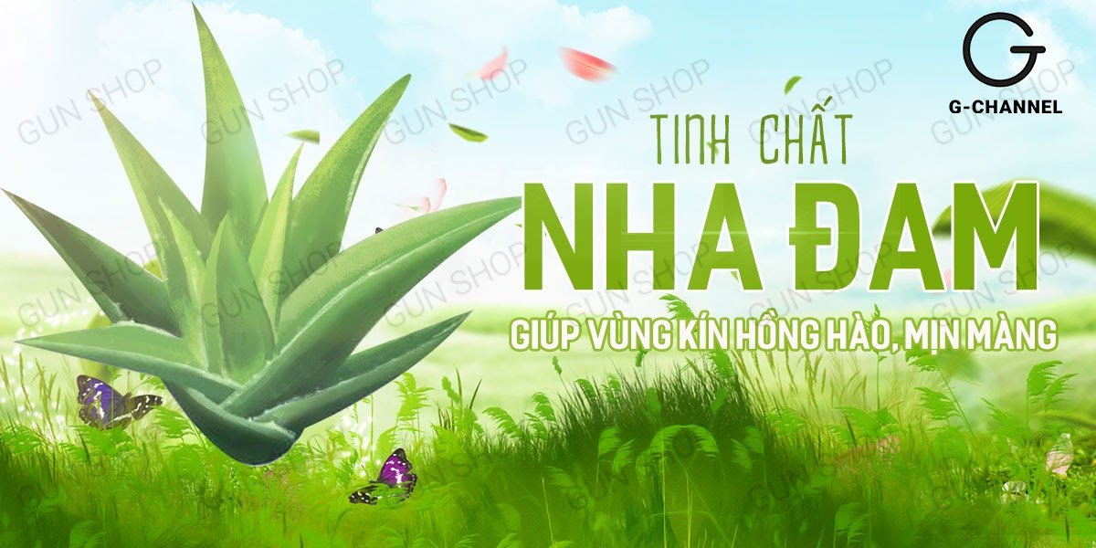 Đánh giá Gel bôi trơn tinh chất lô hội - Shell Aloe Vera - Chai 100ml giá rẻ