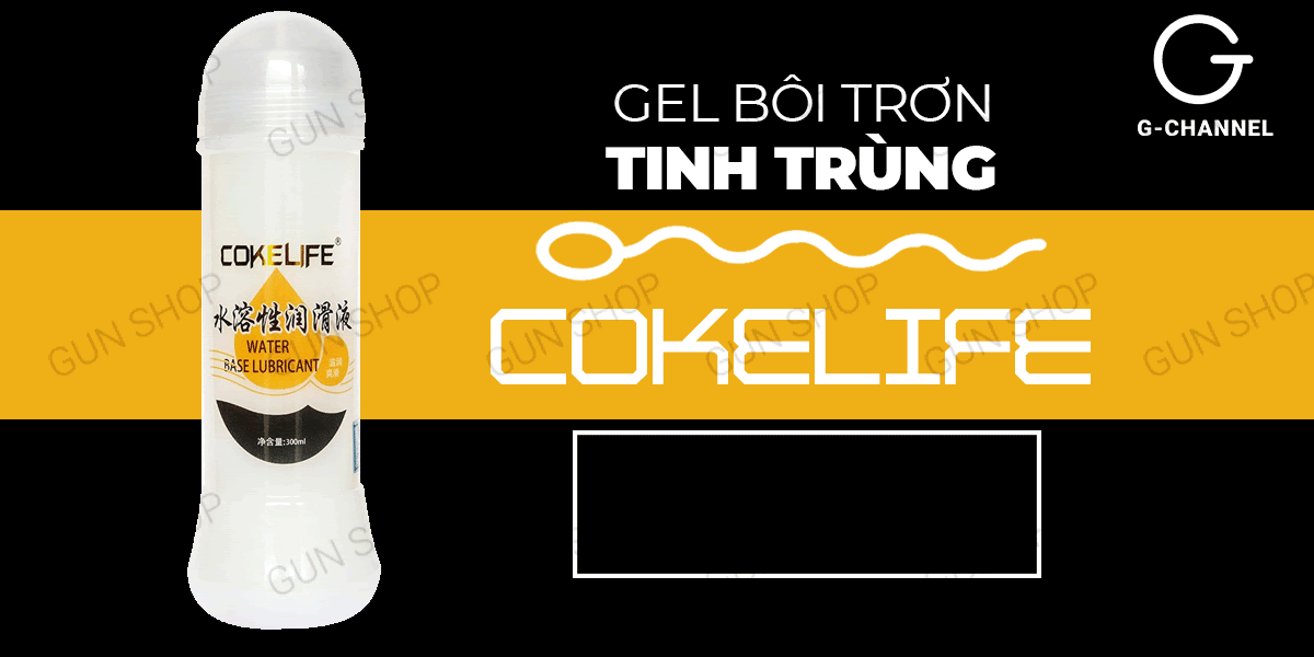 Nơi bán Gel bôi trơn tinh trùng - Cokelife - Chai 300ml  có tốt không?