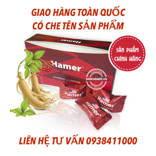 Thông tin Kẹo sâm Hamer USA thuốc cường dương kéo dài thời gian ông ngậm bà khen giá sỉ
