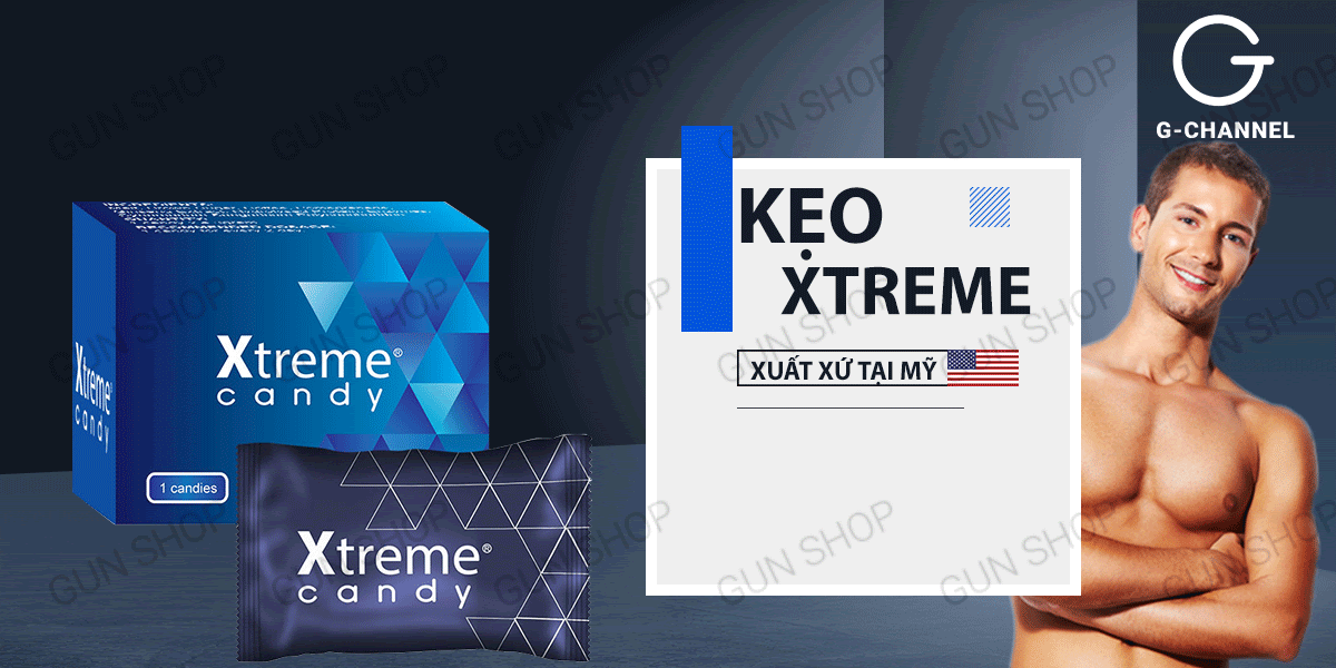 Kẹo nhân sâm Xtreme tăng cường sinh lý mạnh mẽ bổ dưỡng
