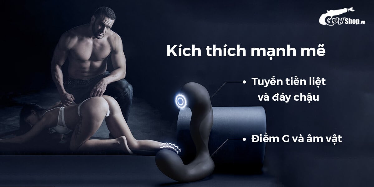 Máy massage hậu môn Svakom Iker JR điều khiển app tiện lợi