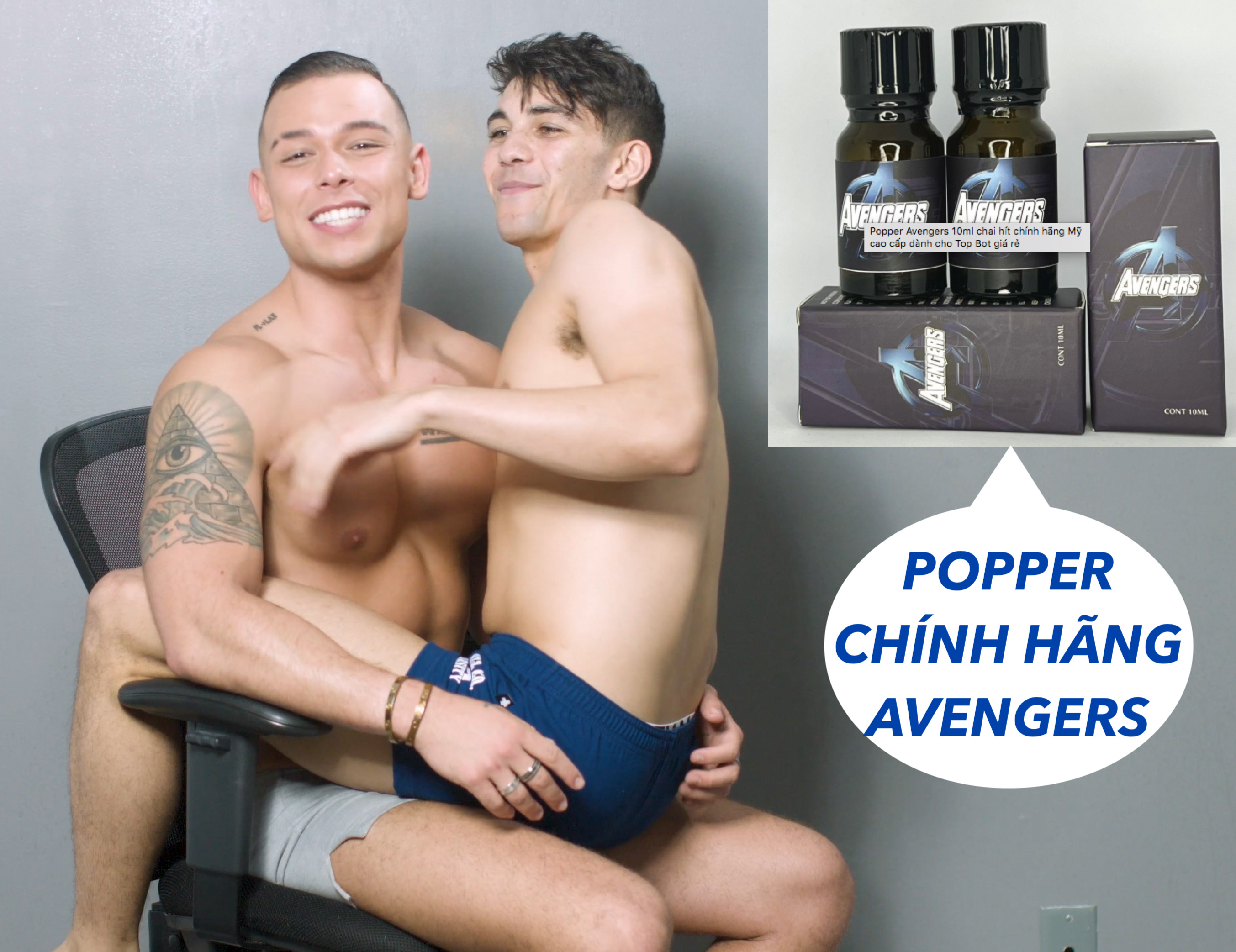 Popper Avengers 10ml Top Bot chính hãng giá tốt khuyến mãi