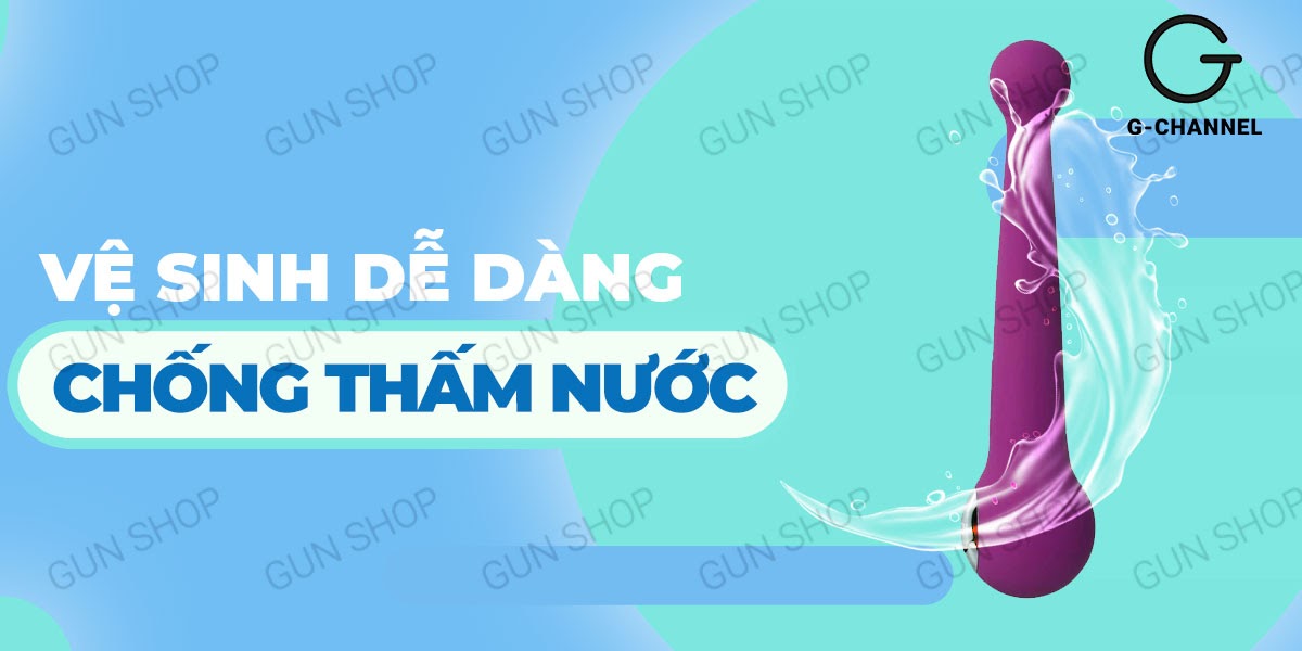 Địa chỉ bán Que rung massage toàn thân 2 đầu rung riêng biệt sạc điện - Svakom Bonnie mới nhất