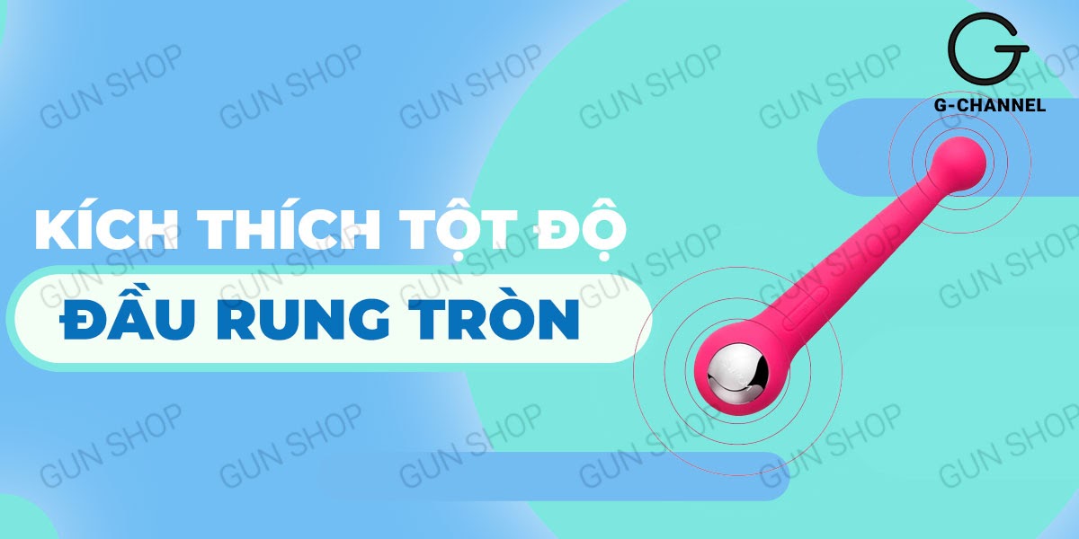 Địa chỉ bán Que rung massage toàn thân 2 đầu rung riêng biệt sạc điện - Svakom Bonnie mới nhất