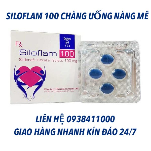 Đại lý Siloflam 100 trị xuất tinh sớm kéo dài thời gian cường dương Nam giới loại tốt