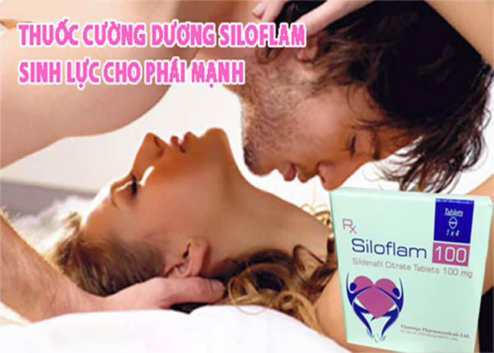 Đại lý Siloflam 100 trị xuất tinh sớm kéo dài thời gian cường dương Nam giới loại tốt