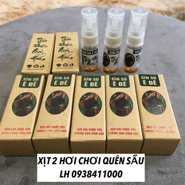 Sìn sú Ê Đê chính hãng chai xịt 5ml Tăng cường sinh lý