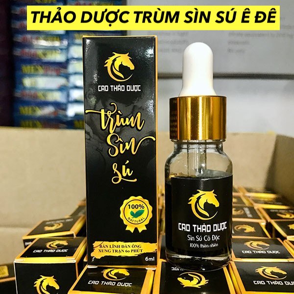 Thông tin Trùm sìn sú 10ml dạng xịt chính hãng Ê Đê cao thảo dược cô đặc hiệu quả nhất loại tốt