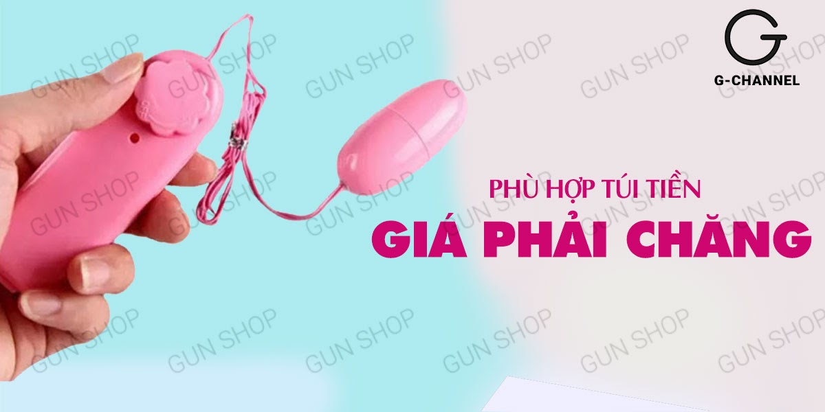 Trứng rung mini kích thích điểm G dây pin giá tốt, khuyến mãi