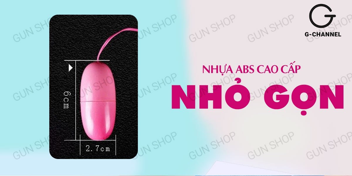 Trứng rung mini kích thích điểm G dây pin giá tốt, khuyến mãi