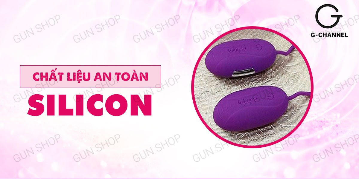 Trứng Rung 2 Đầu Sạc Điện Aphojoy Thỏa Mãn Cực Đỉnh