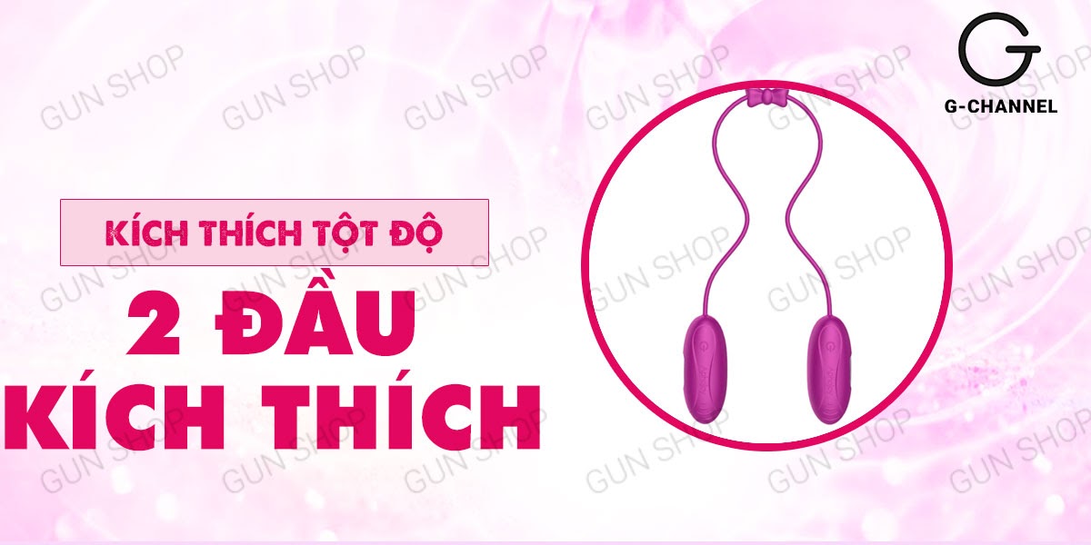 Trứng Rung 2 Đầu Sạc Điện Aphojoy Thỏa Mãn Cực Đỉnh