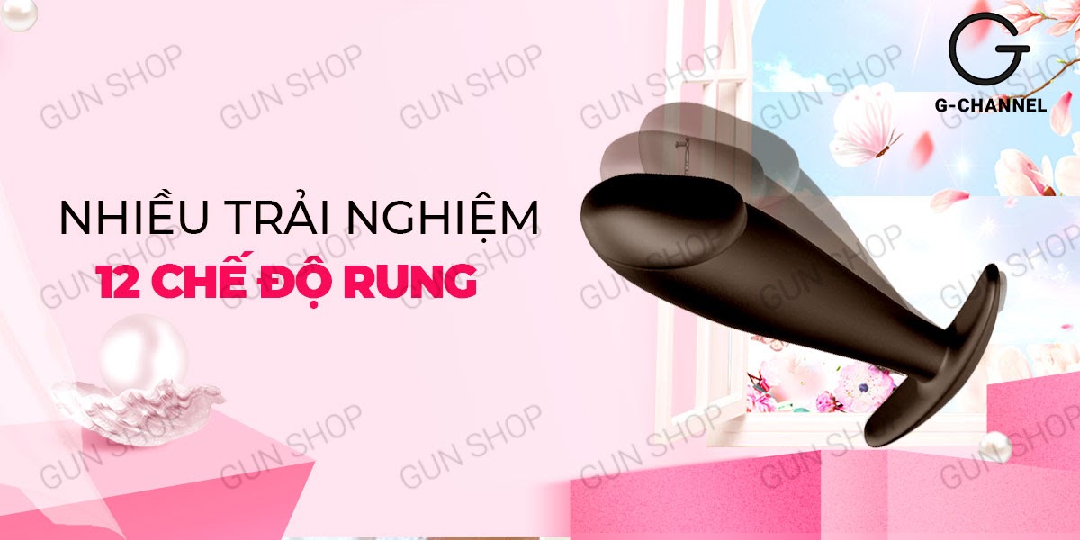 Nơi bán Trứng rung hậu môn rung mạnh chống nước pin - Pretty Love Butt Plug  giá sỉ