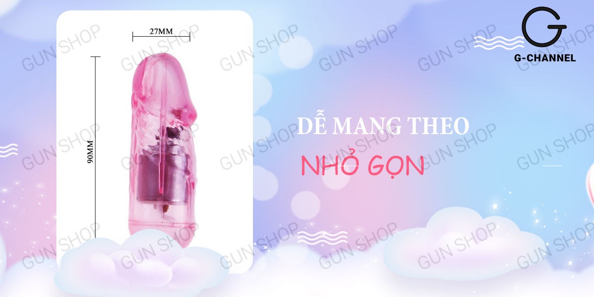 Shop bán Trứng rung tình yêu inox 2 đầu - Baile Give You A Scare giá rẻ