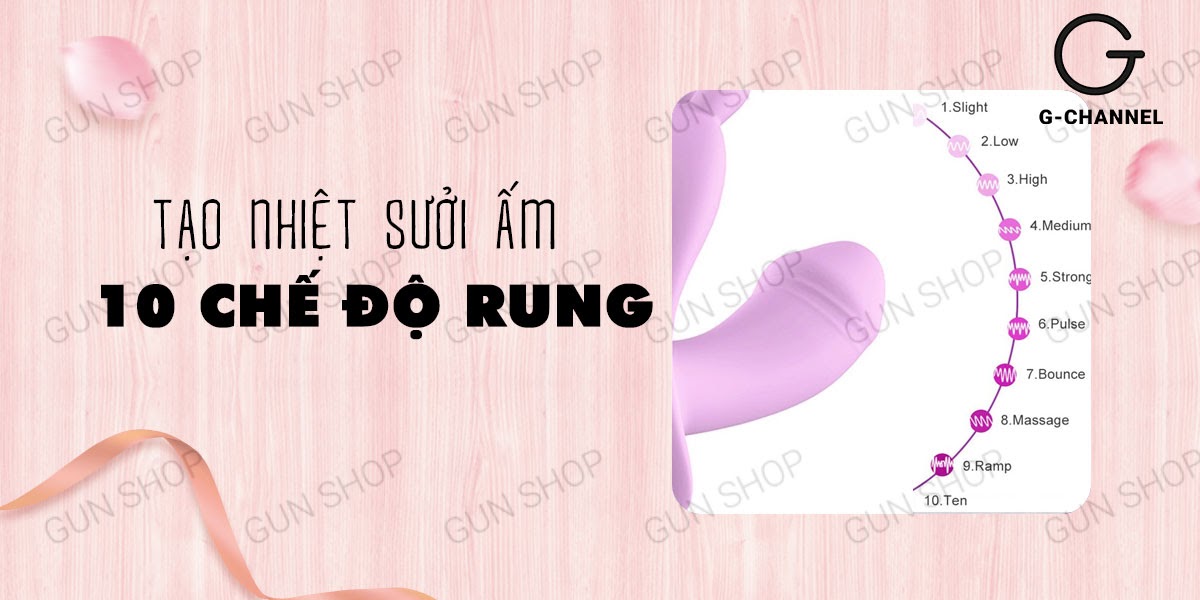 Leten trứng rung sạc điện không dây điều khiển từ xa ấm nóng
