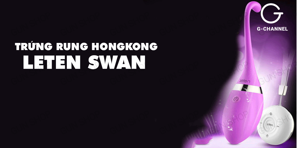 Đại lý Trứng rung không dây sạc điện - Leten Swan giá rẻ