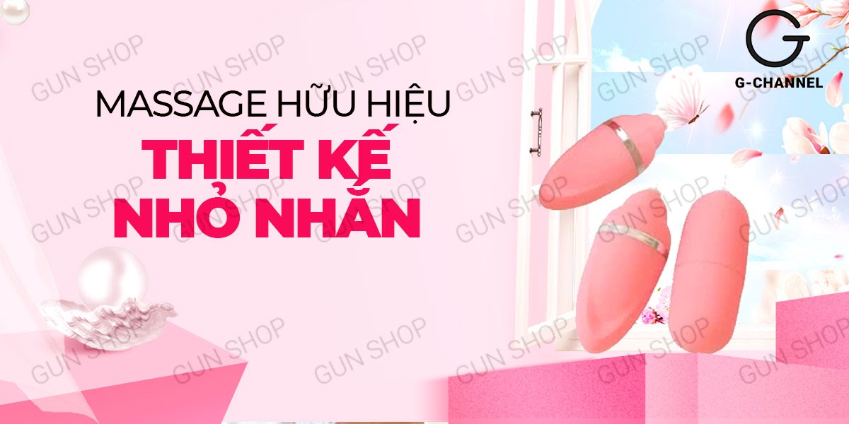 Máy rung 2 trứng sạc điện Libo kích thích cực mạnh